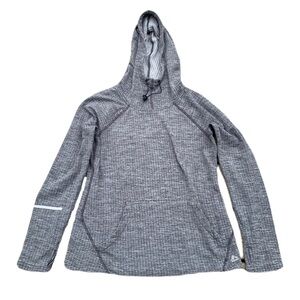 RBX Performance Hoodie – Gray Cowl Neck Pullover, Size M